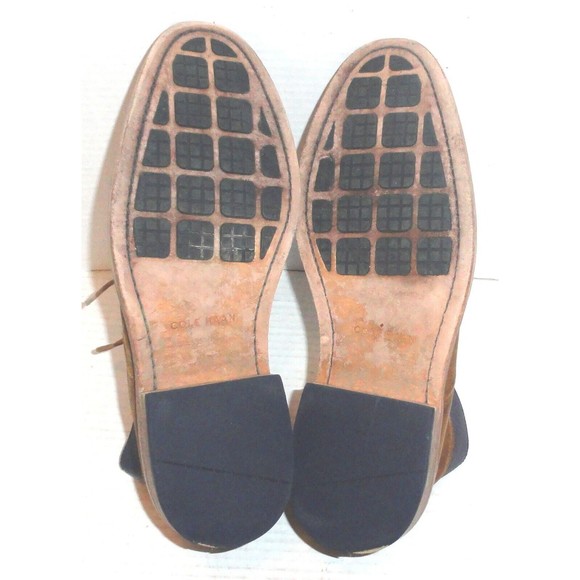 Cole Haan Colton Men's Leather Chukka Blue Band Lace Up Boots Size: 10 M READ - Picture 7 of 10